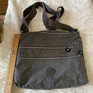 Kipling Gray Nylon  Crossbody